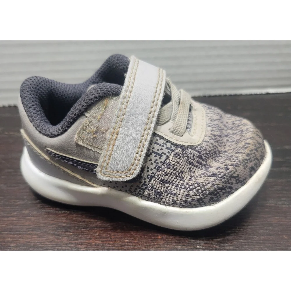 Nike Flex Contact Grey Running Shoes - Baby Toddler Size 4c (917935-008)